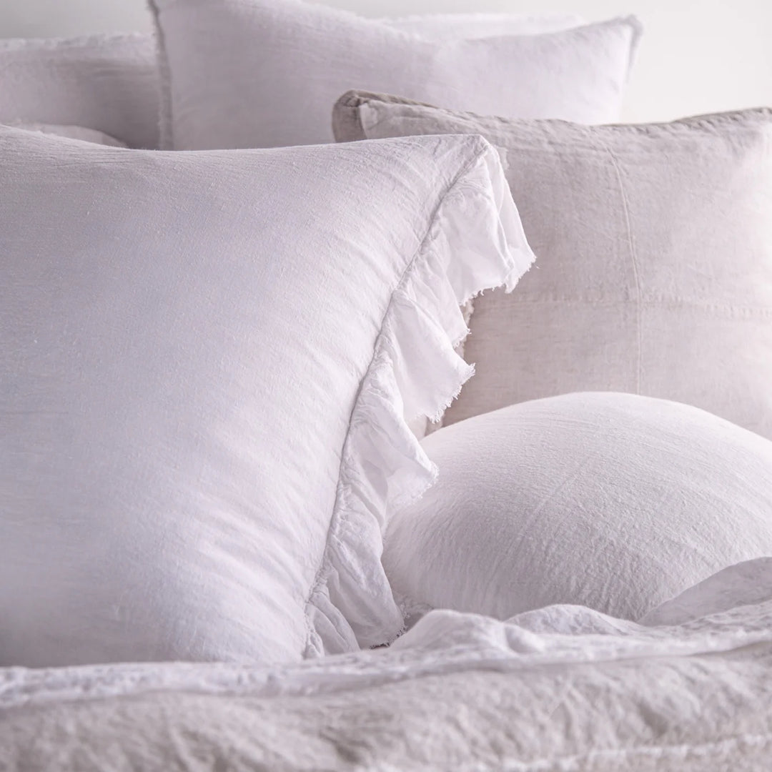 Kristine Euro Pillowcase + Ruffle | Ayrton