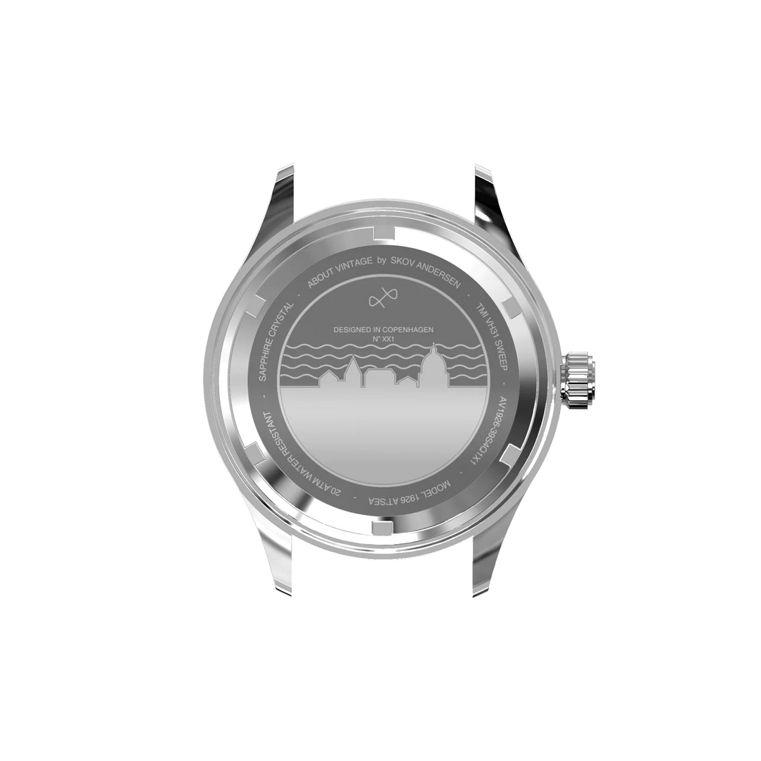 1926  "At Sea" Watch | Steel/Black-Suzie Anderson Home