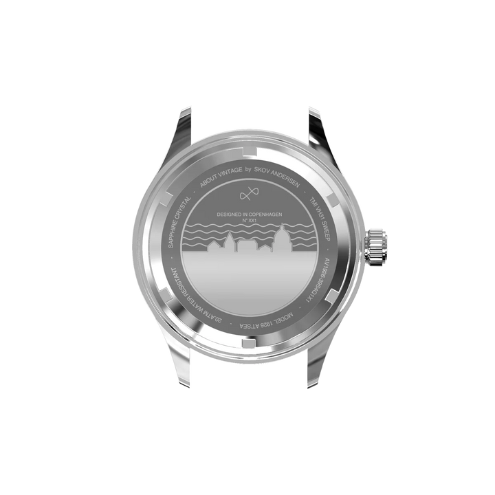 1926  "At Sea" Watch | Steel/Black-Suzie Anderson Home