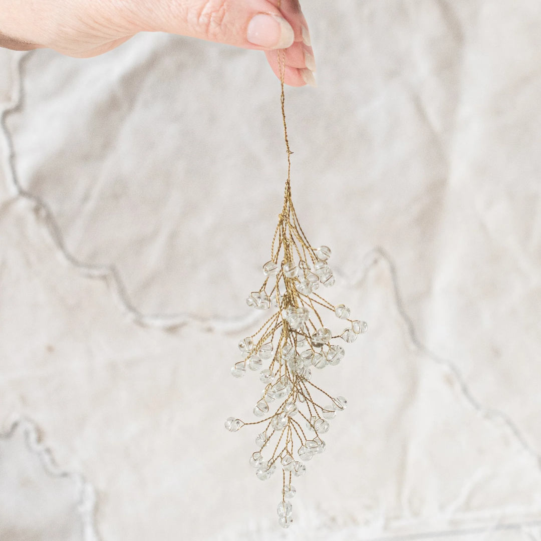 Crystal Branch Hanging Ornament