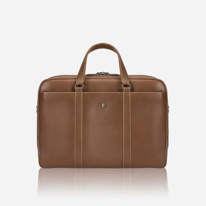 Jekyll | 17" Leather Laptop Briefcase | Colt-Suzie Anderson Home