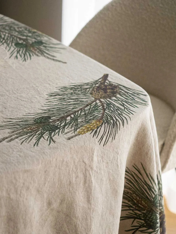 Pine Natural | Linen Tablecloth | 170 x 250cm