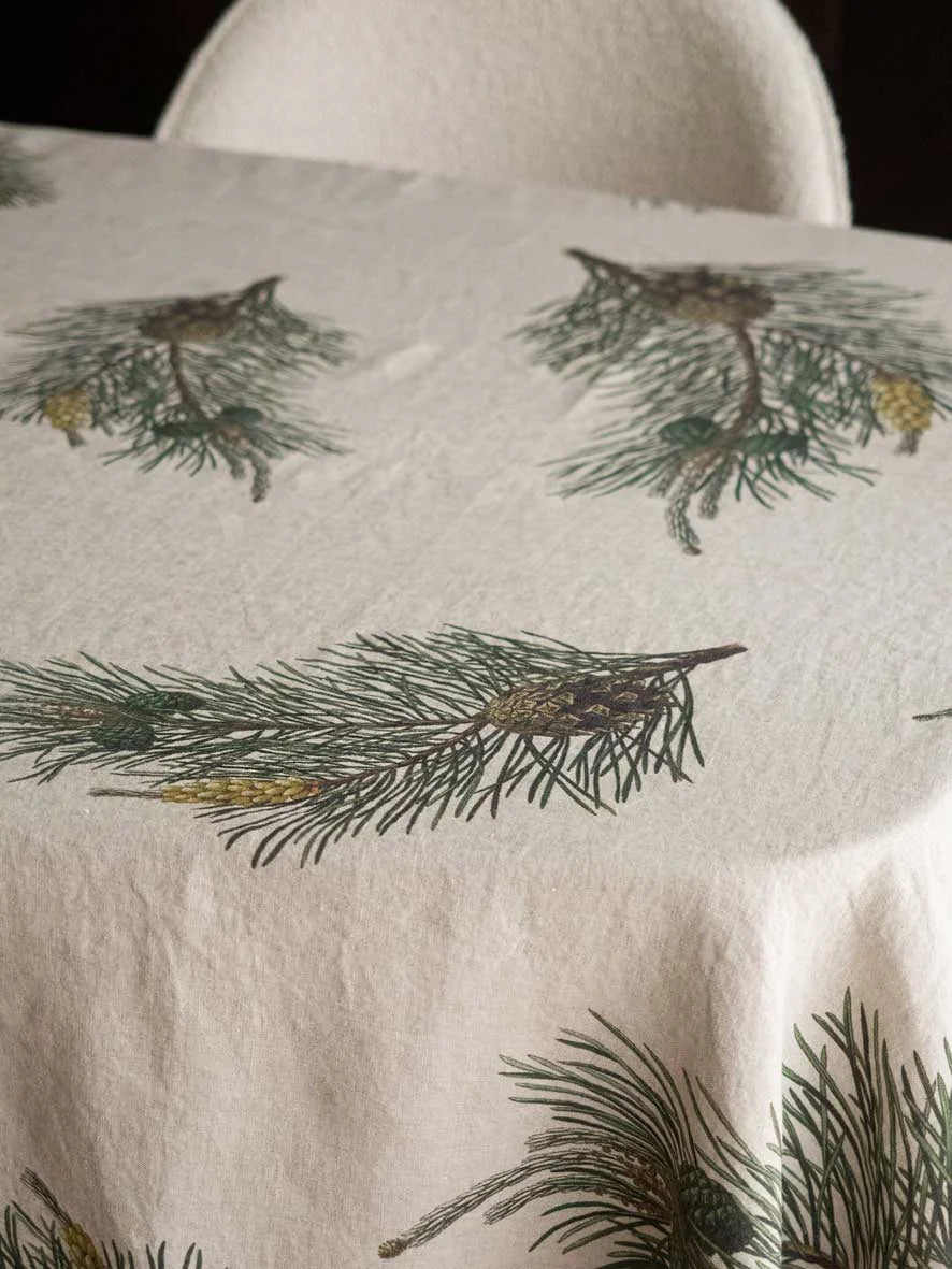 Pine Natural | Linen Tablecloth | 170 x 250cm