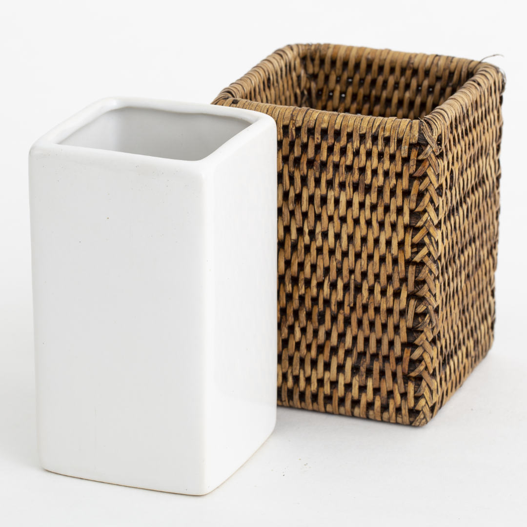 Togo Woven Toothpaste Holder | Flamant Belgium-Suzie Anderson Home