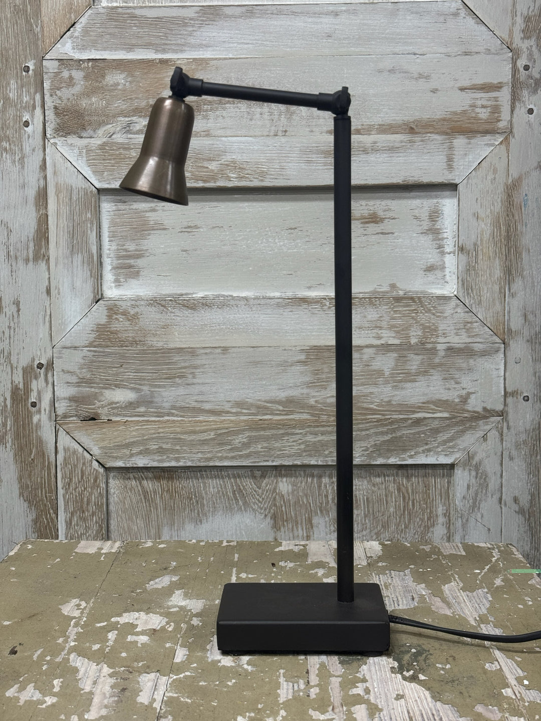 Sirmione Copper LED Table Lamp | Hand Crafted | Shade Included | H50cm-Suzie Anderson Home