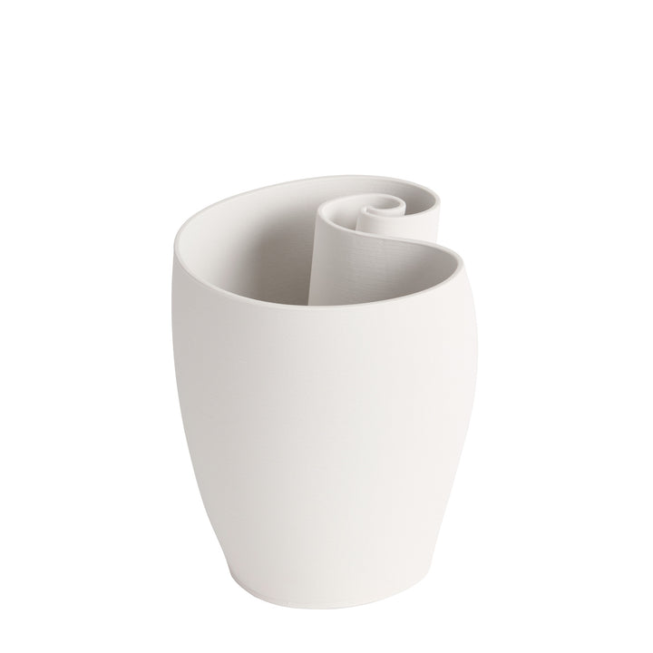 Jade White Vase | 24cm-Suzie Anderson Home