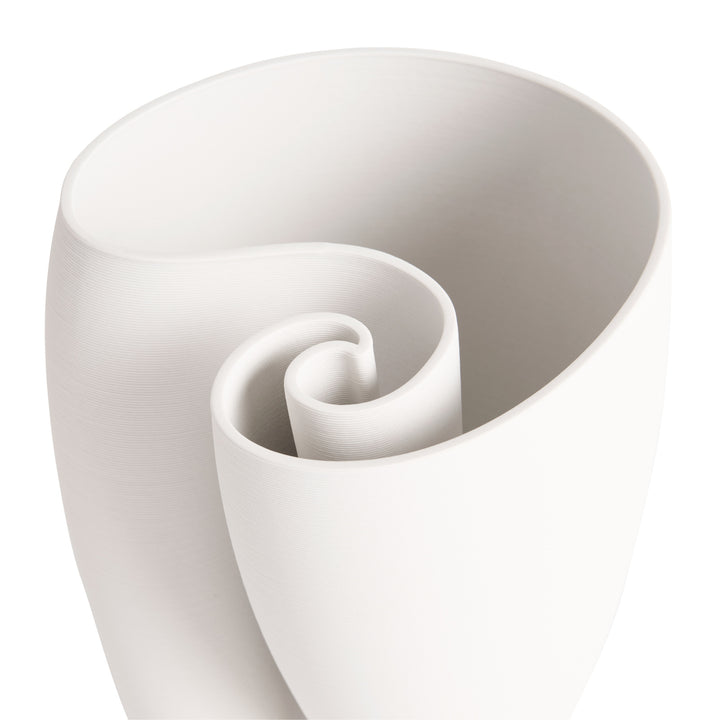 Jade White Vase | 24cm-Suzie Anderson Home