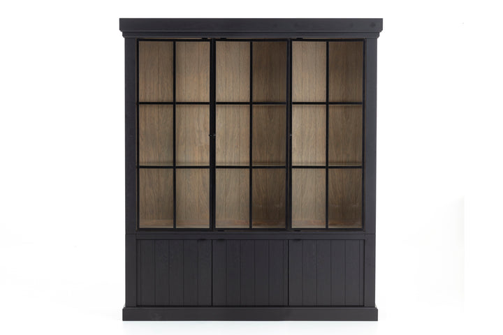 Jason 3D Black Iron Library | Flamant Belgium | W192 x D44 x H222-Suzie Anderson Home