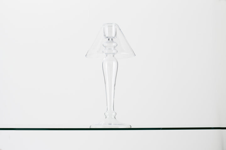 Mira Glass Candleholder | Flamant Belgium-Suzie Anderson Home