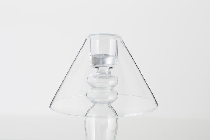 Mira Glass Candleholder | Flamant Belgium-Suzie Anderson Home