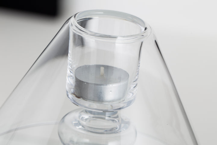 Mira Glass Candleholder | Flamant Belgium-Suzie Anderson Home