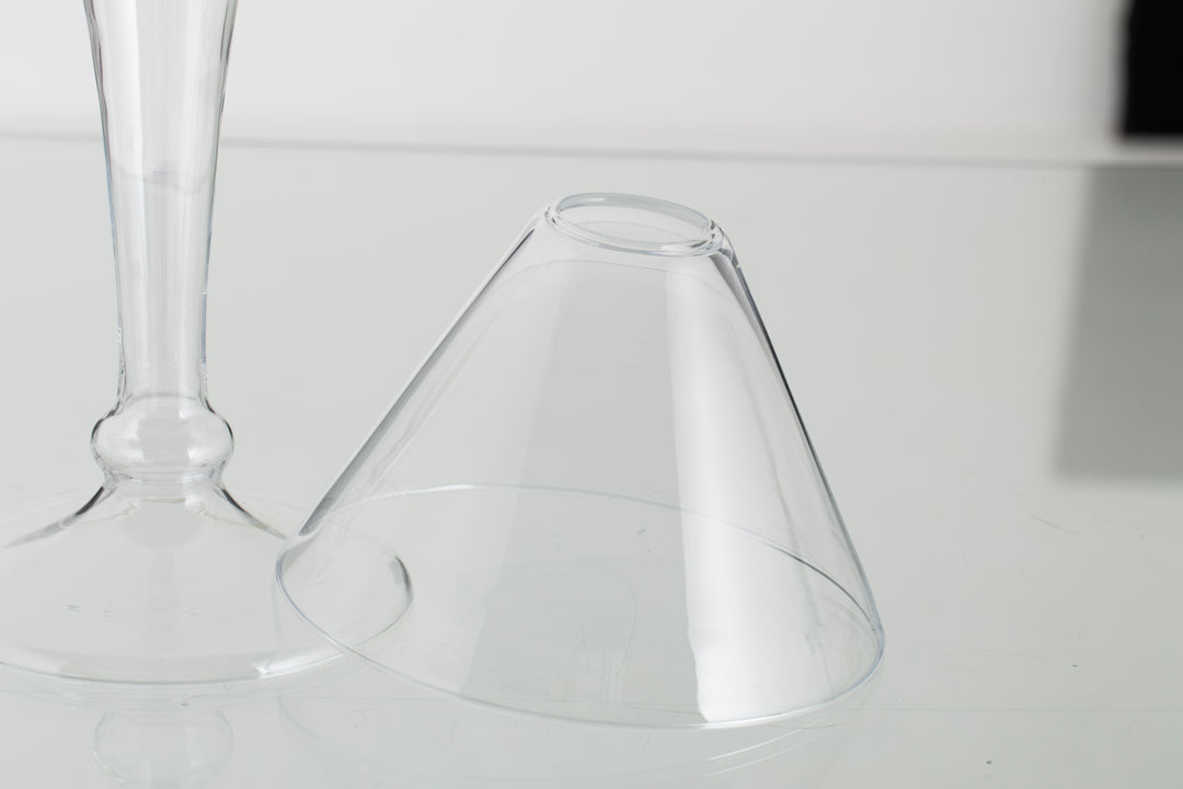 Mira Glass Candleholder | Flamant Belgium-Suzie Anderson Home