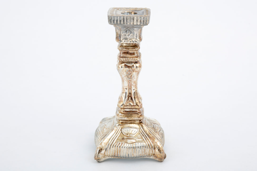 Newmarch Mercury Glass Candleholder | Flamant Belgium-Suzie Anderson Home