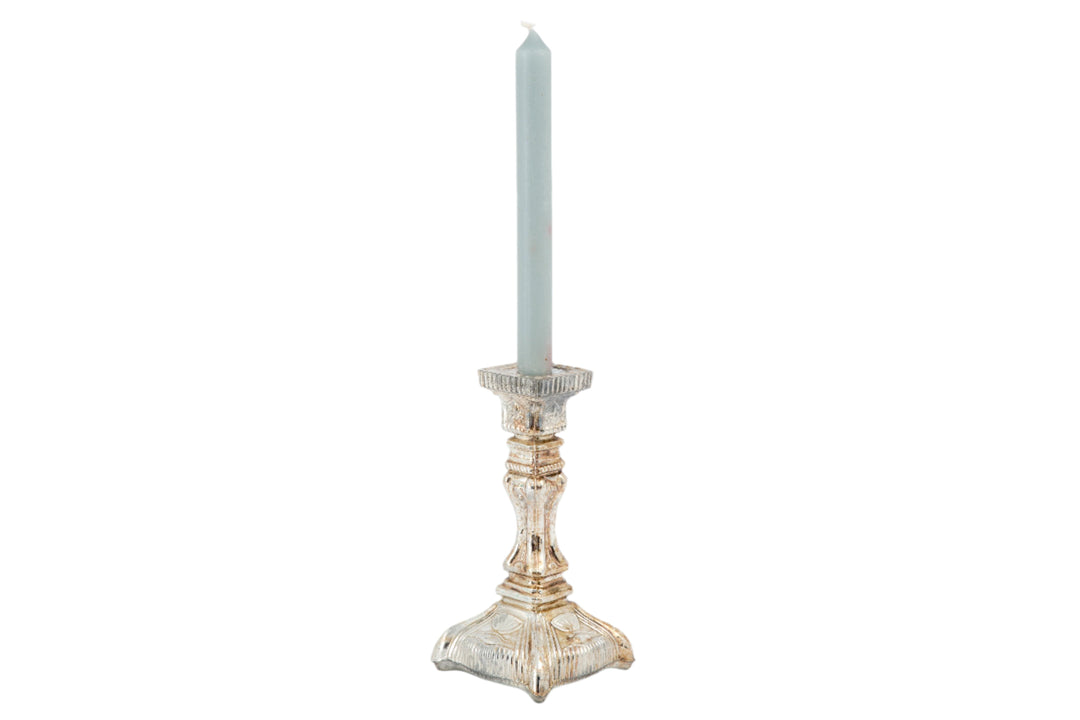 Newmarch Mercury Glass Candleholder | Flamant Belgium-Suzie Anderson Home