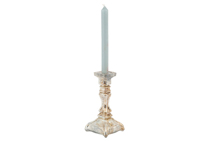 Newmarch Mercury Glass Candleholder | Flamant Belgium-Suzie Anderson Home