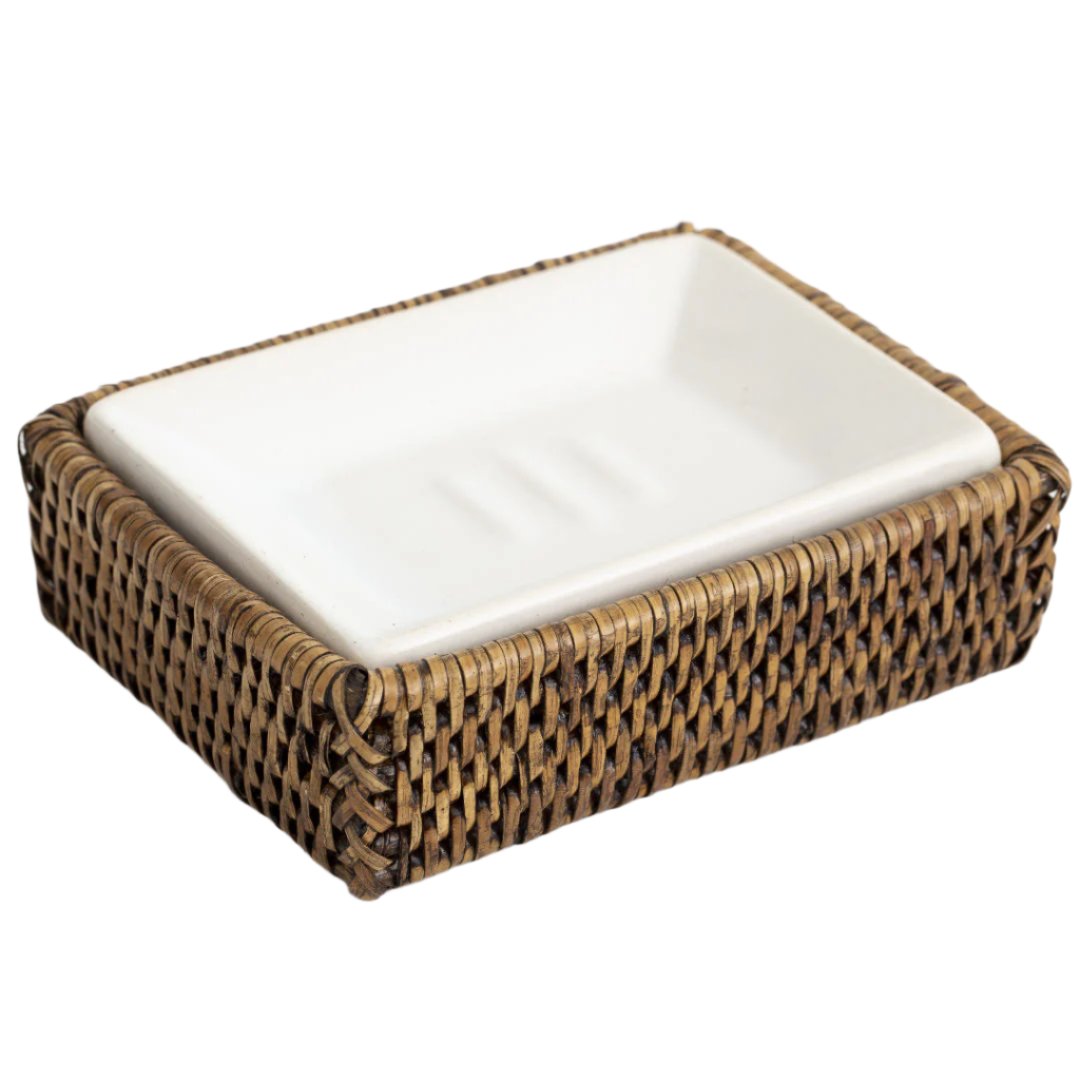 Togo Woven Soapdish | Flamant Belgium-Suzie Anderson Home