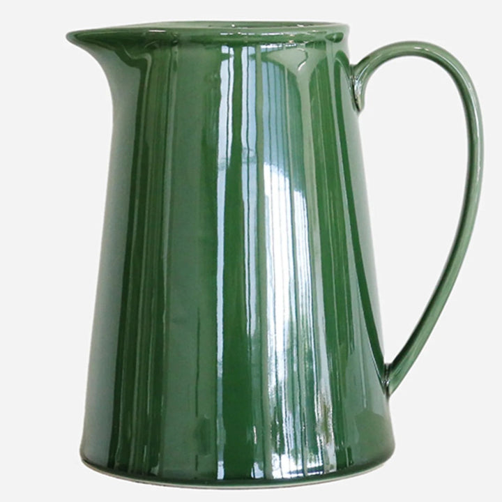 Verde & Ivy Ceramic Jug-Suzie Anderson Home