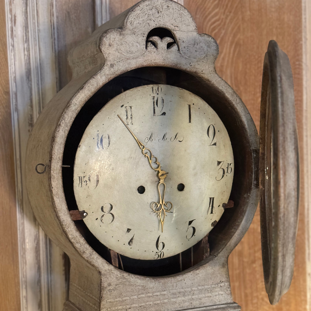 Antique Swedish Mora Clock | Neoclassical | Circa 1840