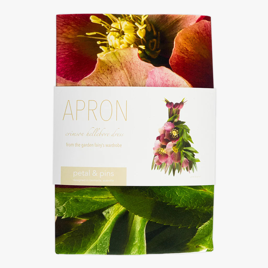 Crimson Hellebore Apron