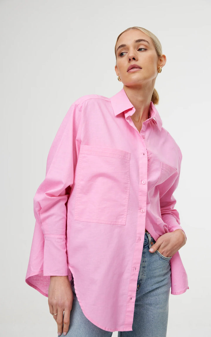 Kinney | Alma Shirt | Flamingo