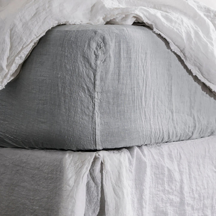 Basix Fitted Sheet | Fog