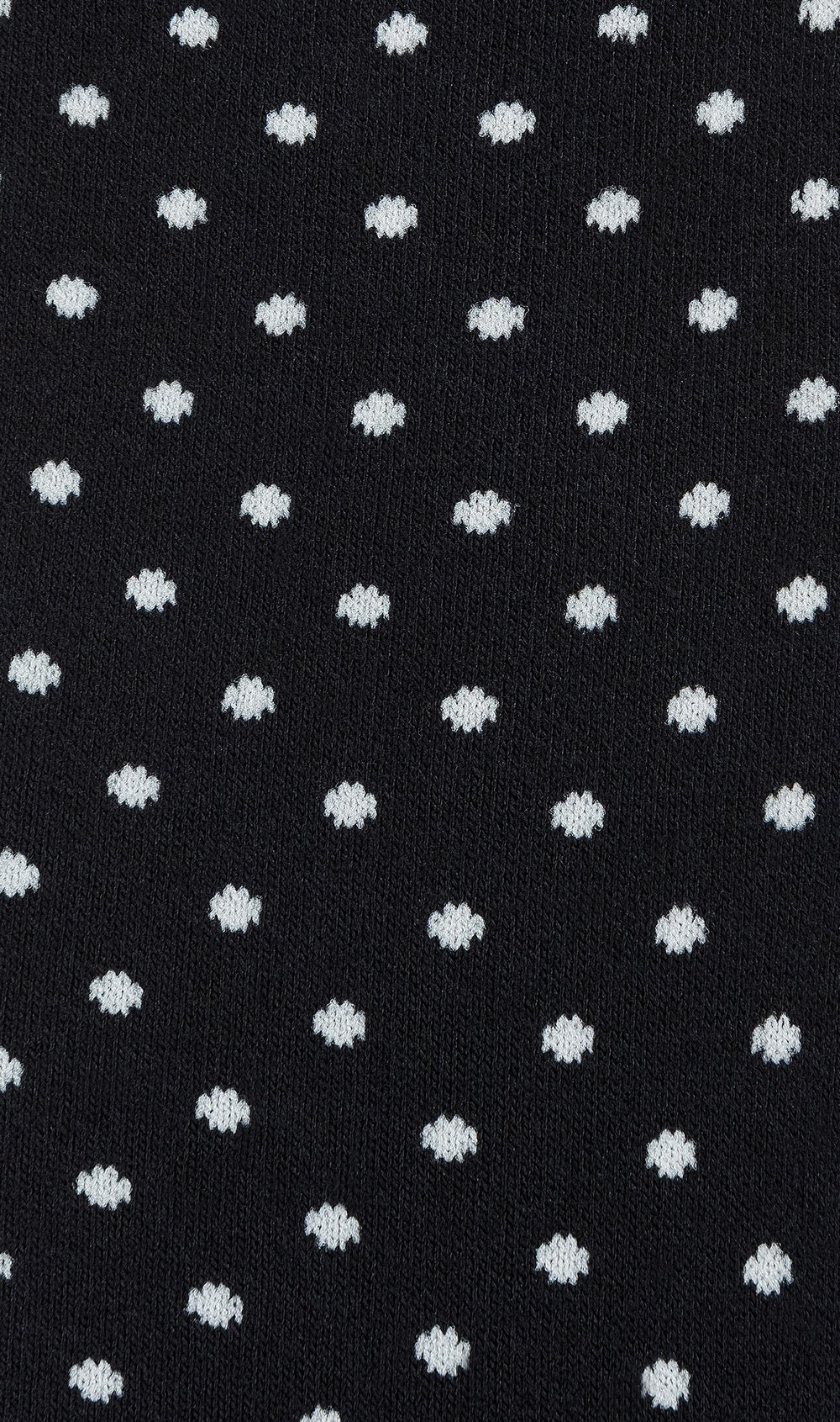 Black Polka Dots Cotton Blend Socks-Suzie Anderson Home