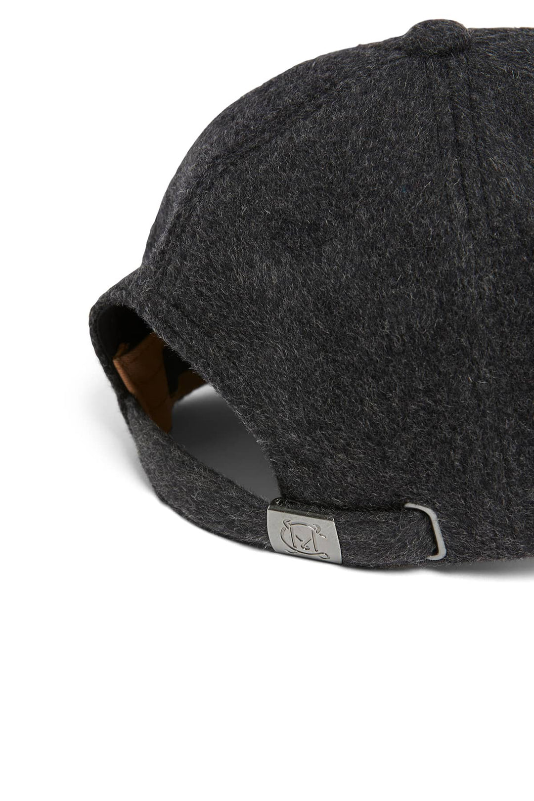 Cable | Wool Cashmere Cap | Charcoal