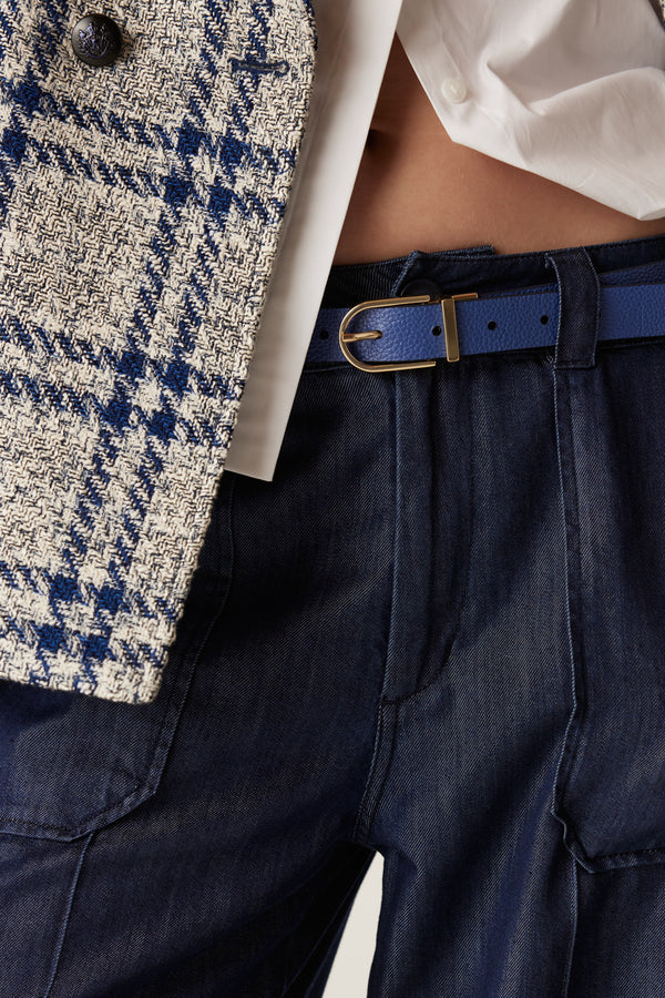 Cable | Reversible Belt | Navy