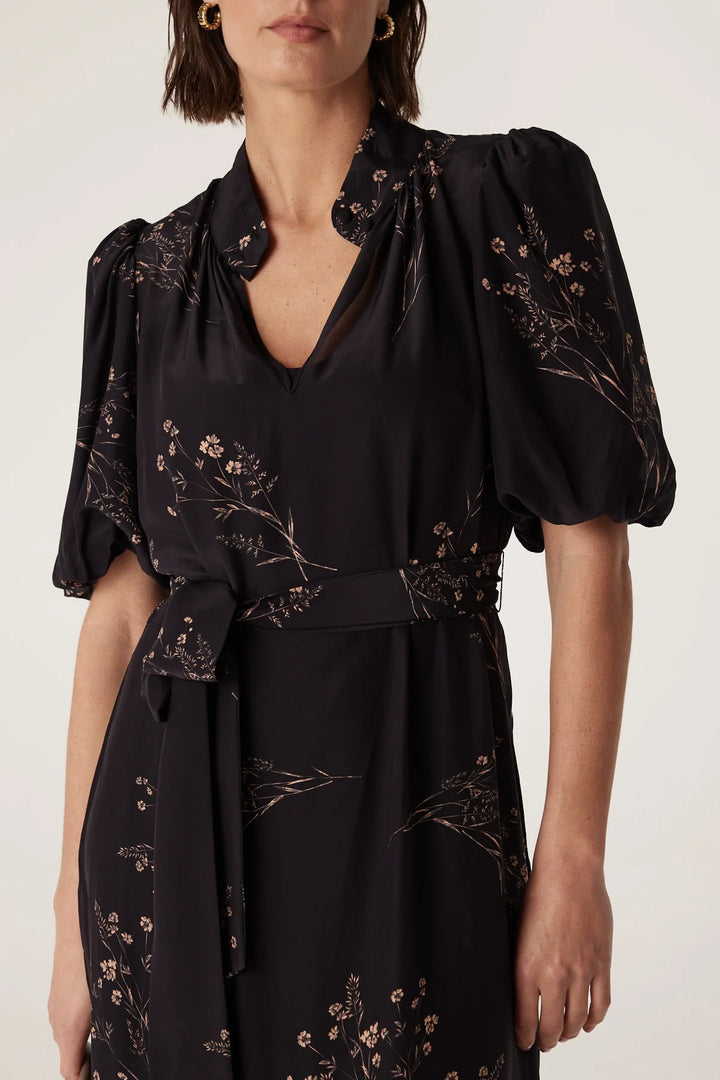 Cable | Angelique Dress | Black Floral