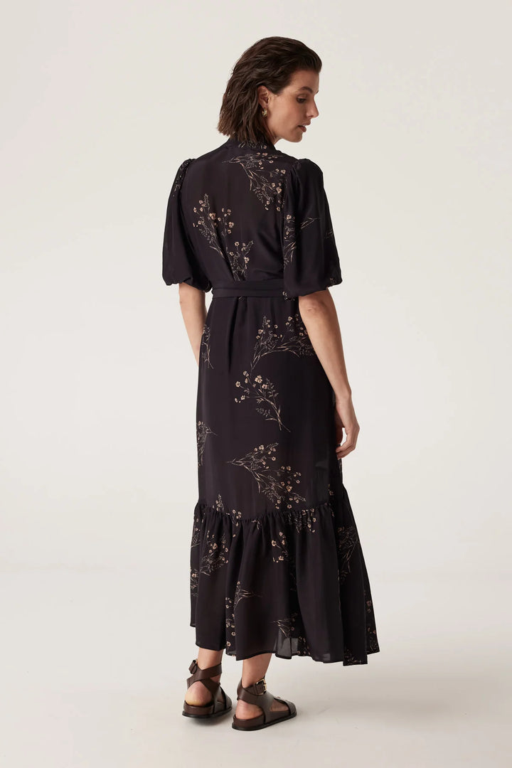 Cable | Angelique Dress | Black Floral