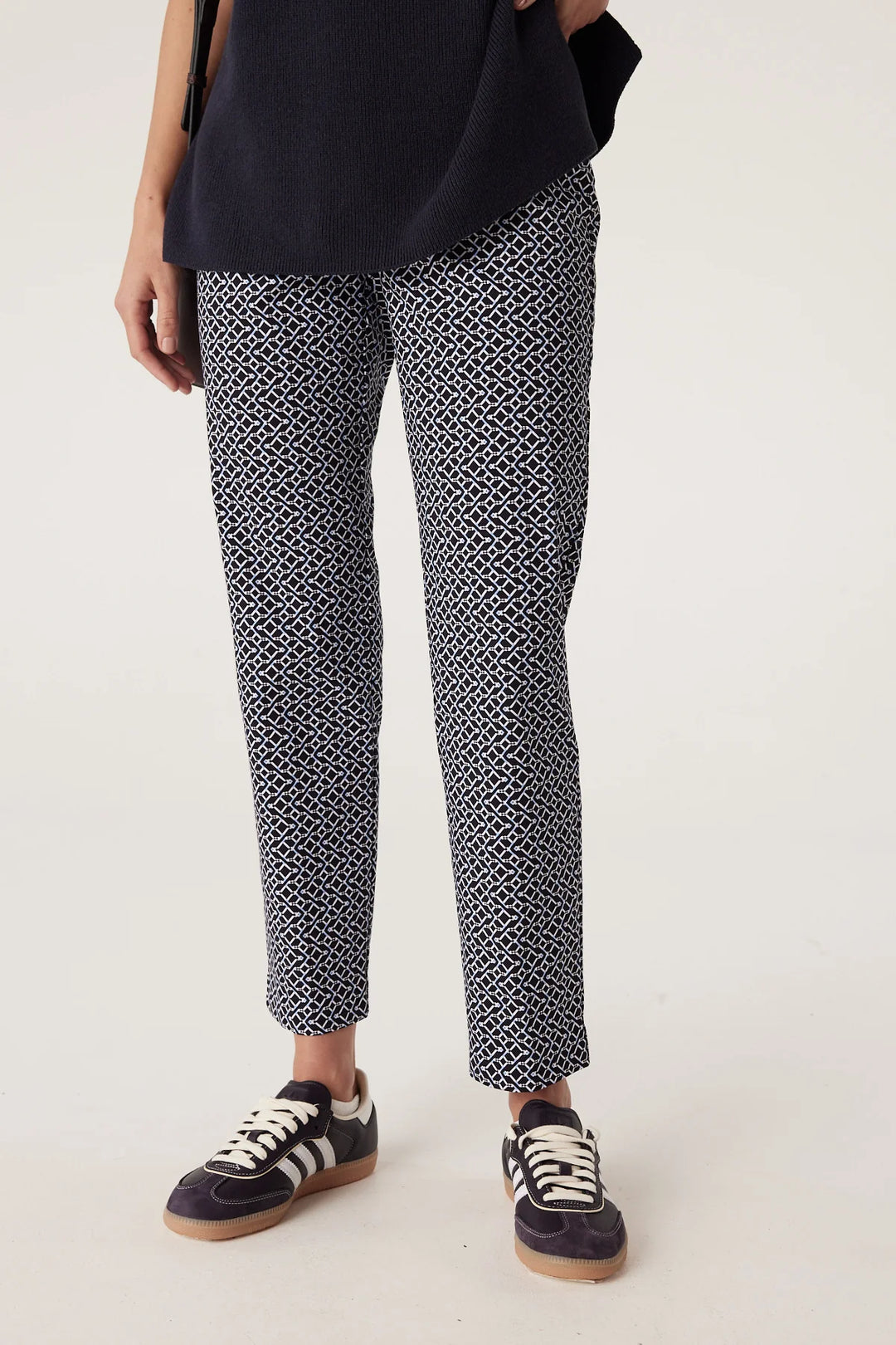 Cable | Bell Geo Pant | Navy Print