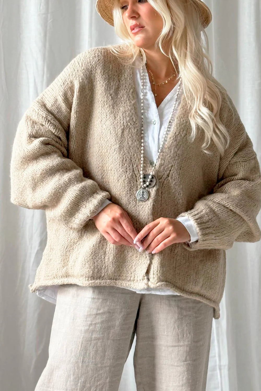 Bypias | Dash Cardigan | Beige