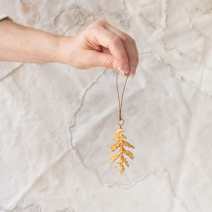 Single Leaf Hanging Ornament