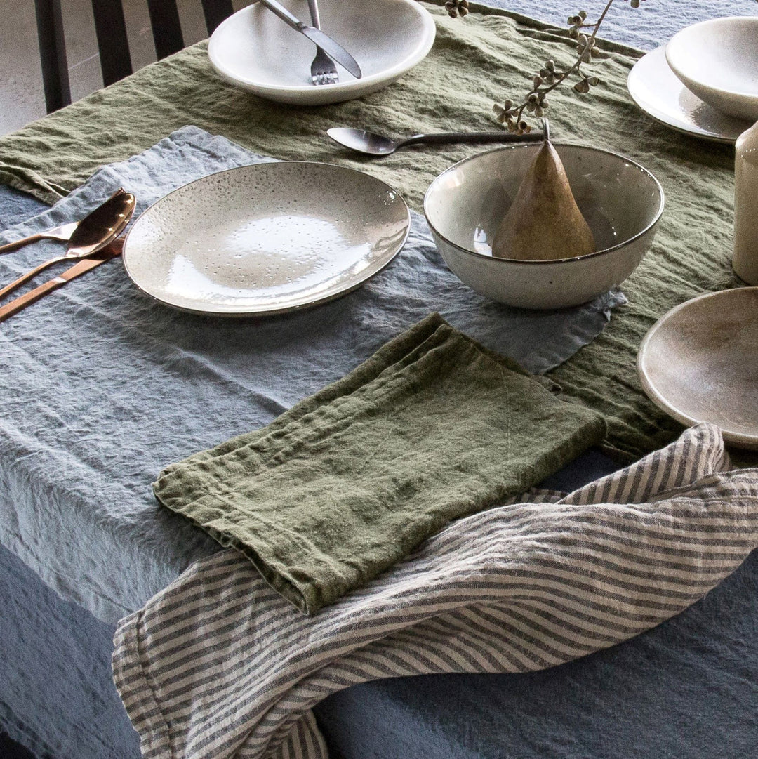 Basix Linen Napkin | Armee