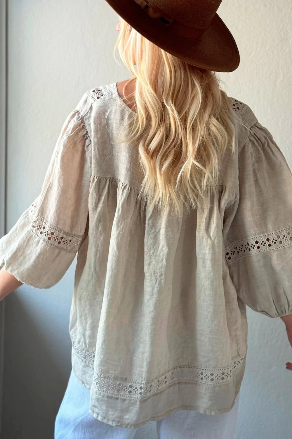 Bypias | Ischia Blouse | Sand