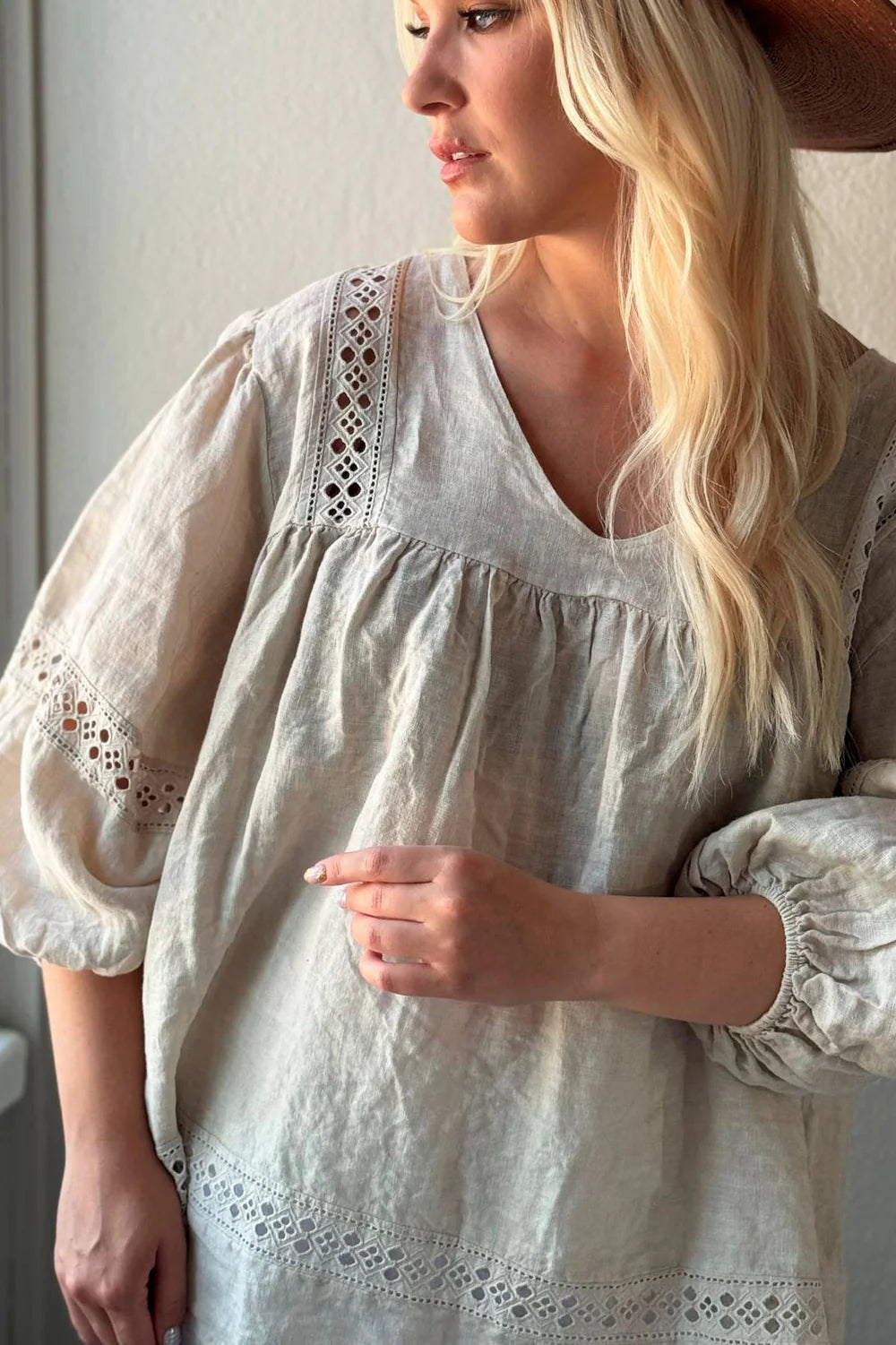 Bypias | Ischia Blouse | Sand