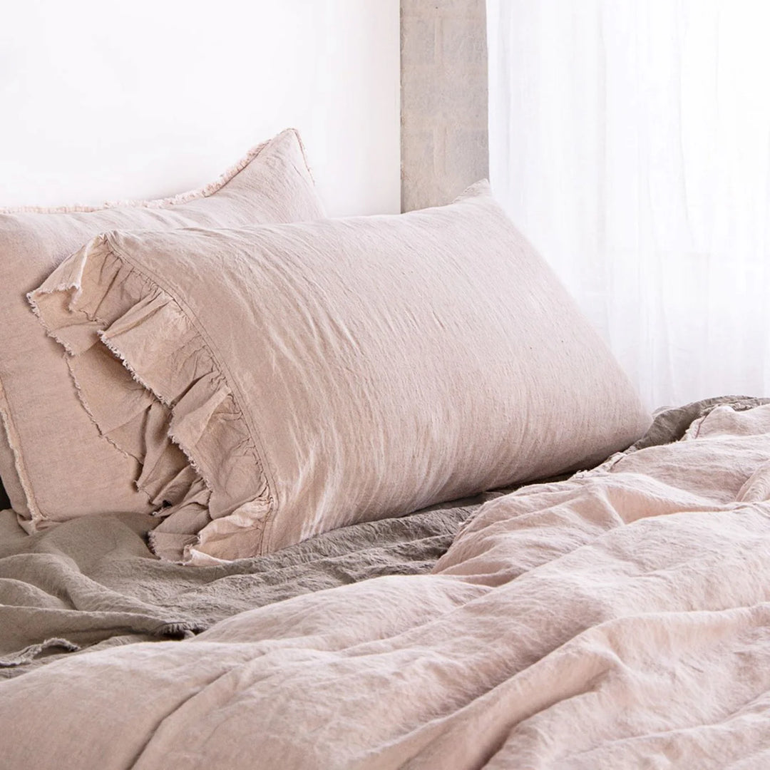 Kristine Standard Pillowcase + Ruffle | Floss-Suzie Anderson Home