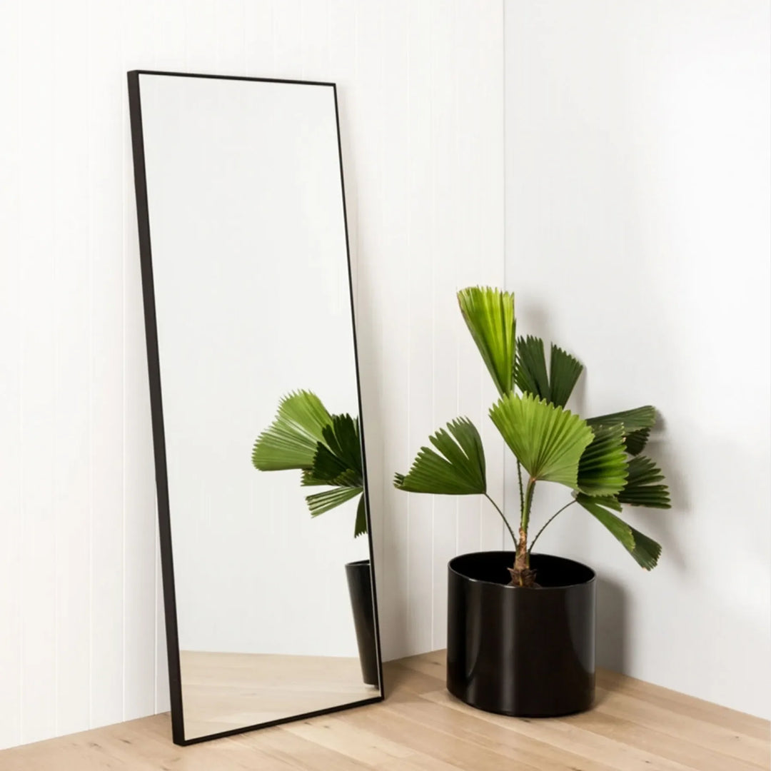 Flynn Leaner Mirror | Black | 90 x 180cm