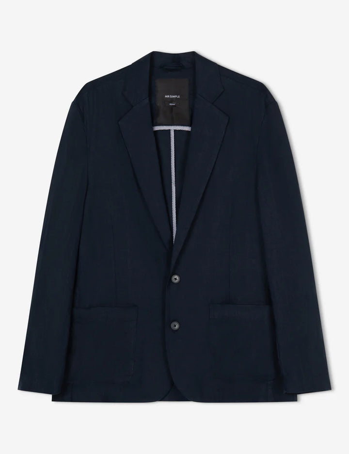 Simple | Gatsby Blazer | Navy-Suzie Anderson Home