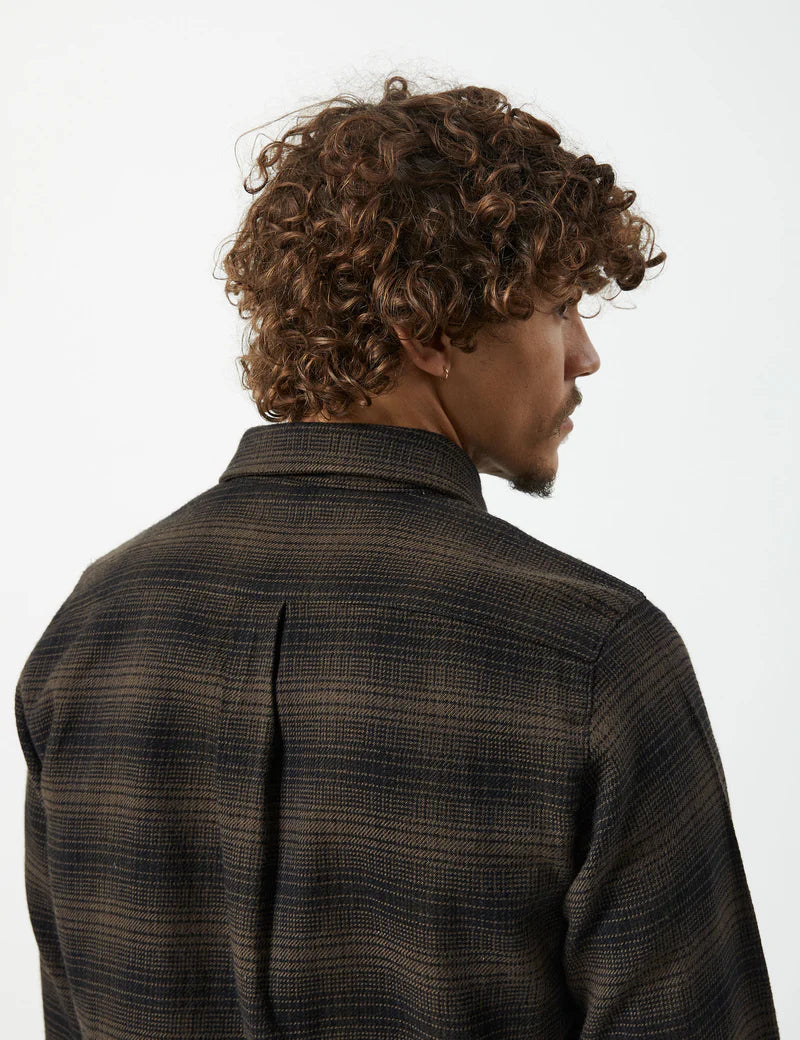 Simple | Soho Long Sleeve Shirt | Brown Check-Suzie Anderson Home