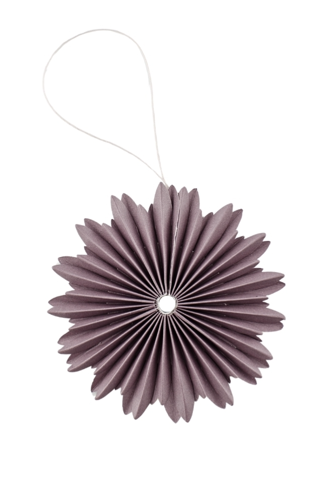 Lavender Hanging Star Ornament | 10cm-Suzie Anderson Home