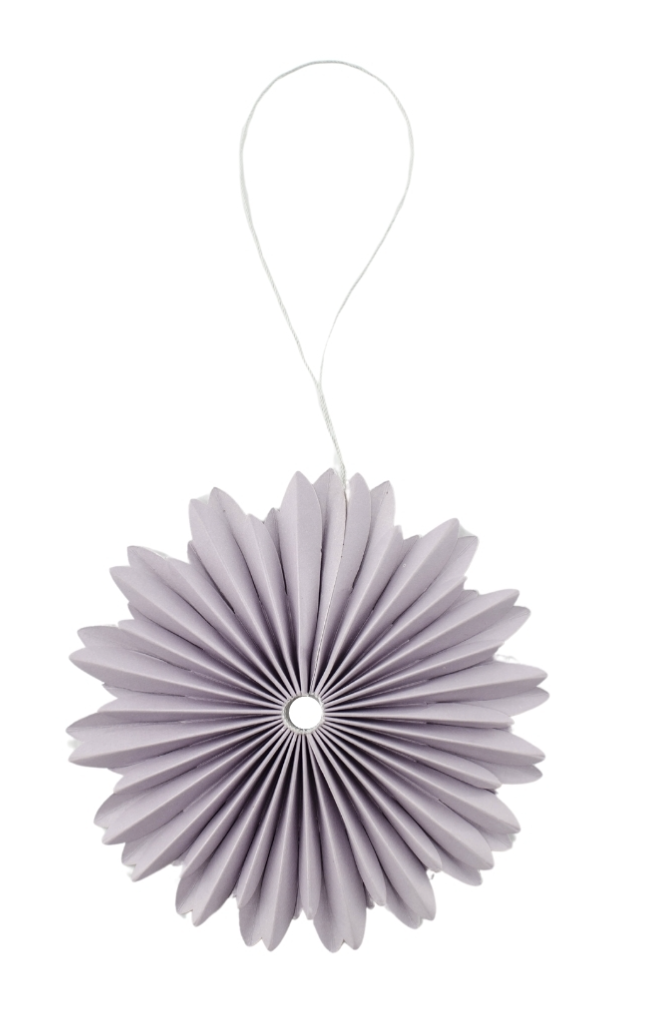 Lilac Hanging Star Ornament | 10cm-Suzie Anderson Home