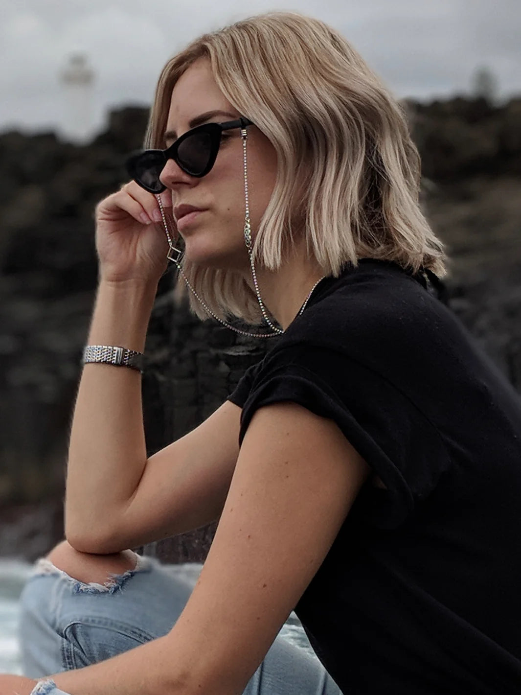 Sunglasses Chain | Isabella Silver