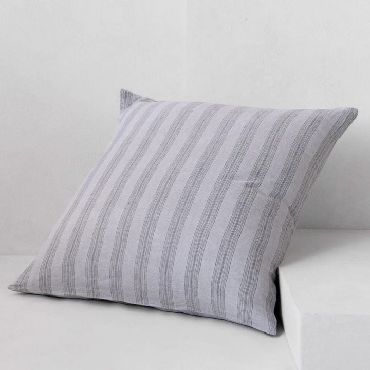 Basix Euro Pillowcase Group Stripe | Tempest/Fog-Suzie Anderson Home