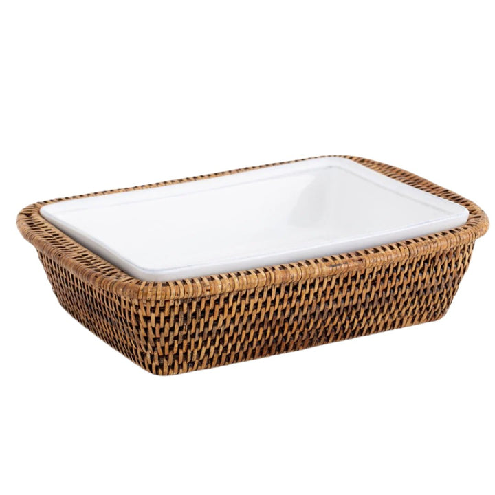 Flamant Belgium | Togo Jille Tray with Ceramic Insert 35cm-Suzie Anderson Home