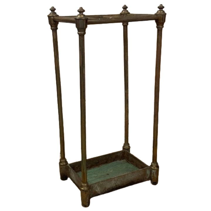 French Antique Brass Umbrella Stand | Circa 1900