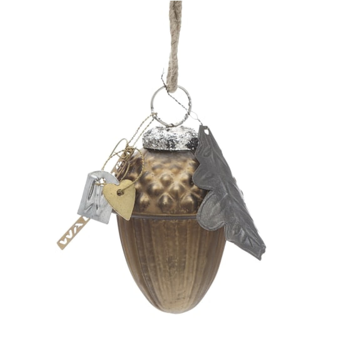 Acorn Brown | 7cm | Hanging Decoration-Suzie Anderson Home