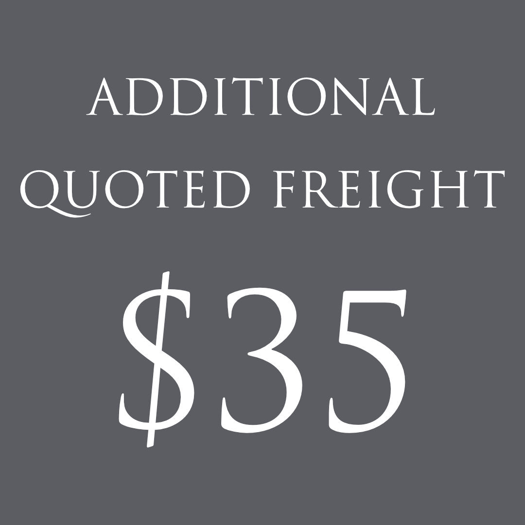 ADDITIONAL QUOTED FREIGHT $35-Suzie Anderson Home