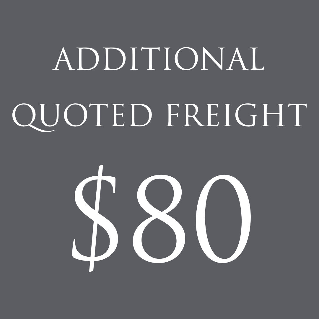 ADDITIONAL QUOTED FREIGHT $80-Suzie Anderson Home