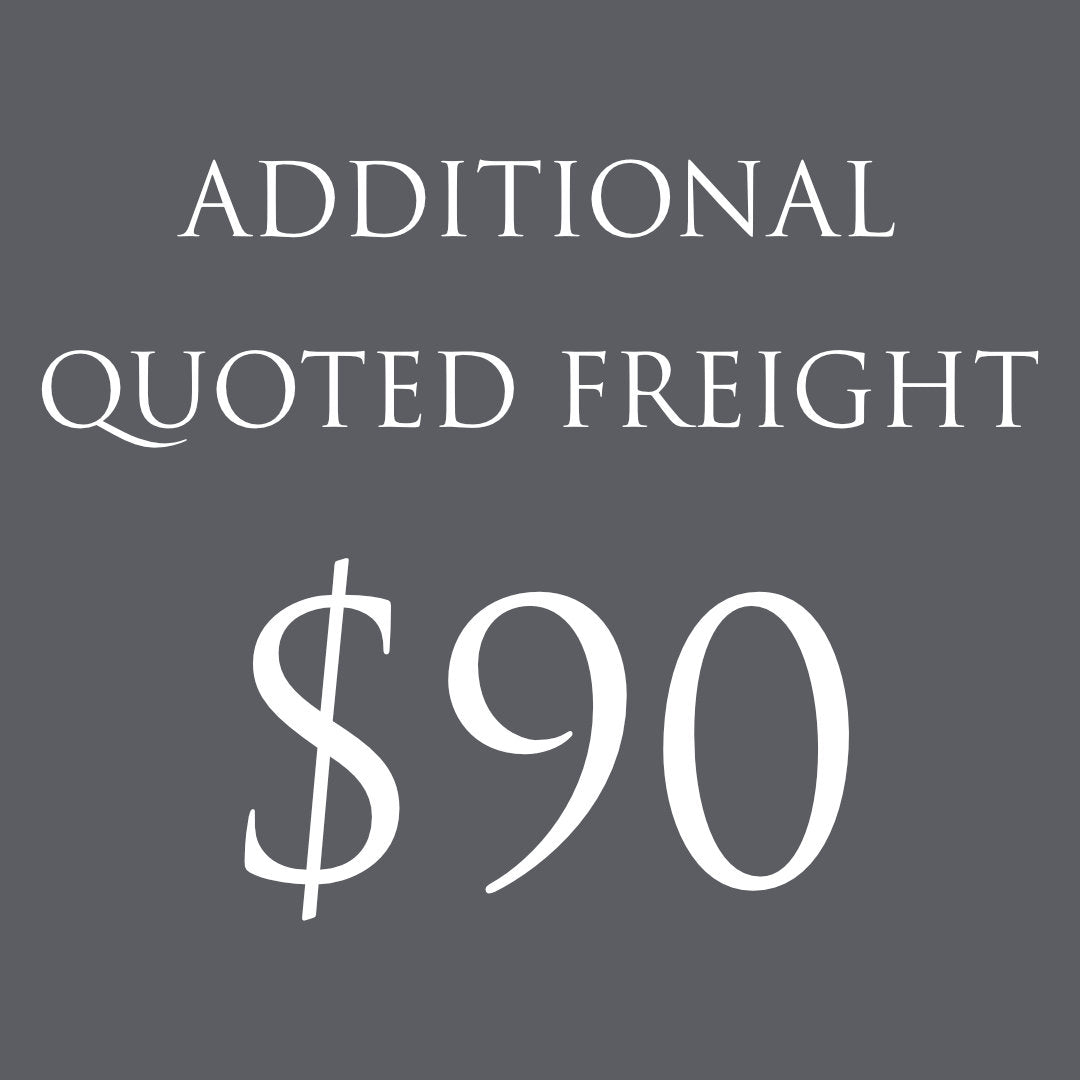 ADDITIONAL QUOTED FREIGHT $90-Suzie Anderson Home